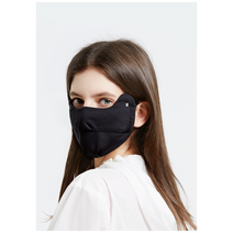 사수바리 골프마스크 얼굴햇빛가리개 운동 스포츠 자전거 등산 자외선차단마스크 쿨마스크, 01블랙