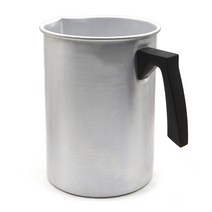 초만들기재료 캔들 향초 촛불 녹는 냄비 스테인리스 스틸 왁스 컵 녹는 냄비 왁스 녹는 알루미늄 냄비 논스틱 향초 비누 초콜릿 버터 수제 비누 도구 쉬운 청소, 3리터, 협력사