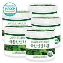 푸른들판 국내산 신선초환 haccp 인증, 220g, 5통