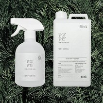 온다숲 화장실 실내 탈취제 홀애비 방 집안 옷 냄새 제거 1.5L 6개