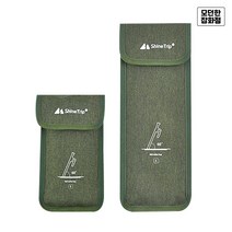 간편보관 캠핑 단조팩 팩 파우치 가방 수납 멀티백 케이스 팩가방, 파우치 그린 22cm