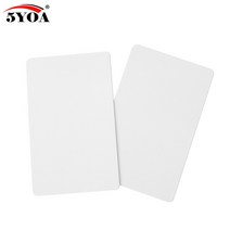 UID 카드 1356MHz 블록 0 섹터 쓰기 가능 IC 카드 복제 변경 가능 스마트 Keyfobs 키 태그 1K S50 RFID 액세스 제어5 피스, 단일옵션
