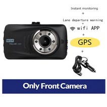 5채널블랙박스 4채널 3채널 화물차 룸미러 패달 블랙박스 대시 캠 와이파이 GPS 자동차 DVR 풀 HD 1080P 자동 주차 모니터 블랙 박스 차량 카메라 후면보기 운전 비디오, [02] DVR WiFi GPS, [02] 16G TF Card