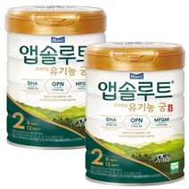 매일 앱솔루트 리뉴얼 유기농 궁 2단계 800G 2개