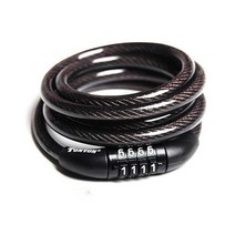 8mm 자전거 자물쇠 잠금장치 4자리 번호키 열쇠 오토바이 도난방지