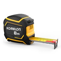 코메론 컴팩트 몬스터줄자 8미터 KMC-94M 몬스타 나일론테이프 8mx32mm, 1개