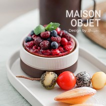 윤도자기 차곡 11cm 찬기 소 2P, 아이보리