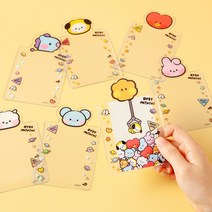 BTS 굿즈 BT21 포토카드 커버 세트 3개 방탄굿즈 방탄소년단 앨범 폴라로이드 캐릭터, 코야_255510