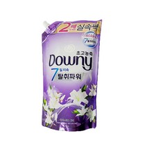 [트윈스몰] 다우니 초고농축 7일지속 탈취파워 섬유유연제 1.6L(화이트티와릴리) 일반/드럼겸용, 3개