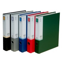 BIGPROS 대흥 합지 D링 바인더 3공 A4 9cm D338, 녹색, 1개