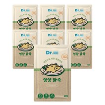 닥터페로 영양닭죽 120g x 7개 강아지 고양이 보양식, 단품