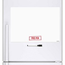 CKB LTD Blank A3 Dry Wipe Magnetic Whiteboard Fridge Refrigerator Board Magnet Signage Sheet with Ma, 1
