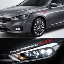 스포티지 더볼드 튜닝 로고 동호회스티커 캠핑카데칼, 대형, 오렌지