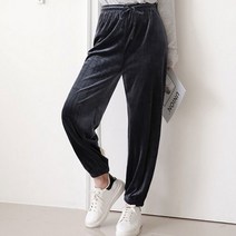 제이피플 -벨로아무지칼라조거 밴딩팬츠 조거 트레이닝바지 와이드 이지웨어 슬랙스