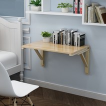 벽걸이 접이식 식탁 탁자 테이블 책상 주방 거실 벽부착, 100x40