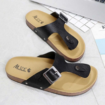 오너클랜 여름 패션 스트랩 쪼리 샌들 바캉스 커플 슬리퍼 코디