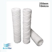 QAG842177생활잡화 바운드필터 이물질제거 250mm 10micro 50개, 1