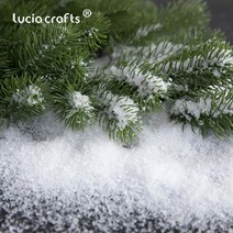 인공 플라스틱 마른 눈 가루 인조 장면 소품 X0105 20g 약 1-10mm 크리스마스 선물 홈 파티 DIY 공급, 02 3mm