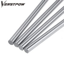 6mm 8mm 10mm 12mm 16mm 20mm 25mm 8 400mm 선형 샤프트 3d 프린터 부품 실린더 크롬 도금 라이너로드 축 2 개, 100mm