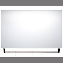 욕실수납장 미니플랩장(수건걸이) 플랩 쇼바장 W800 x H600 x D170, 블랙(B)