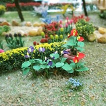 동아측기 포레스 모형꽃 조경재료, 안수리움 레드 3.5cm 2p