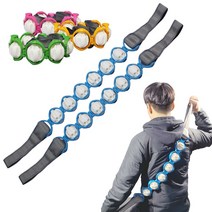 YS 롤링 마사지로프 전신 마사지기 줄마사지기 지압마사지기, 핑크, 1개