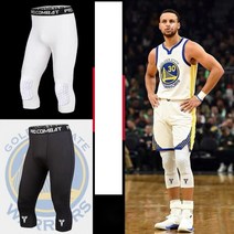 커리 레깅스 7부 농구레깅스 무릎 보호대 스테판커리 NBA