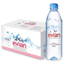 에비앙 천연광천수 500ml x 24팩, 상세페이지 참조