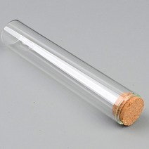 120MM 코르크마개 일자형 다용도 수납유리병 인테리어용유리병 다용도유리병 수납유리병