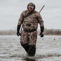 Gator Waders 남성용 쉴드 시리즈 단열 통기성 헌팅 웨이더 정품보장, Mossy Oak Shadow Grass Blades