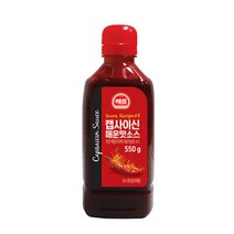 사조해표 캡사이신 매운맛 소스 550g, 1개