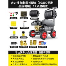 고압세차기 고압세척기 세차건 검은 고양이 세인트 일반 자동차 세탁기 가정용 220V 물총 워터 펌프 브러시 유물 강력한 바닥 잡아, 16. Dali Wang 엑스트라 롱 모델 + 롤러 [