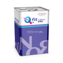 노루페인트 큐피트 아스팔트 슁글방수재 18kg 중상도, 밤색, 1개