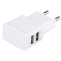 고속 충전기 무선 5V 2A usb 충전기 2 포트 휴대 전화 EU 플러그 전원 어댑터 벽 아이폰 8 플러스 redmi 참, 03 EU-white