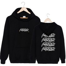 KPOP IKON BOBBY WINNER MOBB 앨범 콘서트 코튼 후드 모자 옷 풀오버 스웨터 드롭 쉬핑, XL, Black
