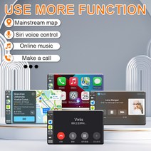 카플레이 동글 Vrriis 3.1 업그레이드 무선 카플레이 Cplay2air 애플 어댑터 동글 아우디 A3 A4 A5 A6 A7 Q, 11 e-tron