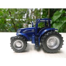 1:64 뉴 홀랜드 T7070 트랙터 합금 농업용 차량 모델 장난감 선물, 한개옵션0