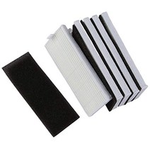 사이드 브러시 Hepa 필터 걸레 천 DOMOOVA DRV80 동물 Kitfort KT-533 IBoto 스마트 X610G 아쿠아 615gw, 03 5 sets hepa filters