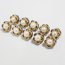 패션 미니 포인트 브로치 세트 진주플라워 핀뱃지 옷핀