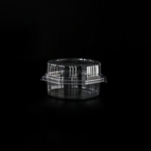 샌드위치 핫도그 미니햄버거 600개/400개 도시락 투명케이스 포장용기, 햄버거 용기(600개)