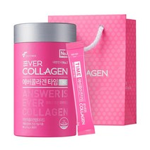 에버콜라겐 타임 + 선물용 미니쇼핑백, 90g, 1개, 30포
