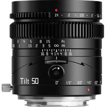 카메라렌즈 호환 메이 자오 광학 50mm f1.4 틸트 시프트 렌즈 후지 필름 X 소니 E 마운트 캐논 RF 파나소닉 L 니콘 Z, 소니 E-마운트(풀프레임)