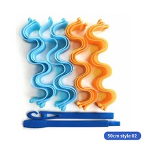 셀프파마 하는법 집에서 파마 세트 구르뽕 구르프 매직 휴대용 스틱 내구성 뷰티, 50cm 스타일 02
