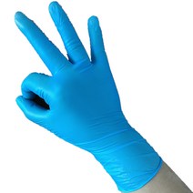 라텍스 장갑 1729# 일회용 손가락손가락보호설거지베이킹접착제 다소미얼 Z, 2_파란색 복합 아크릴 50개 봉지 포장 두꺼운 탄력, XL