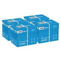 [엑소] (EXXO) A4 복사용지(A4용지) 75g 2500매 4BOX, 상세 설명 참조