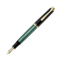 일본발송 펠리칸 M600 EF 엑스트라 파인 포인트 그린 스트라이프 수베렌, ペン先EF 極細字