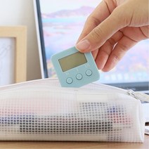 수험생 공시생 필수품 모의고사 타이머 다용도타이머 스톱워치초시계 공부스탑워치, 블루, 1개, 블루