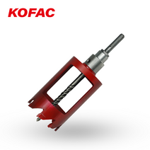 [코리아화스너] KOFAC ALC홀쏘 홀타공 ALC블럭 홀쏘 단파, Ø 75