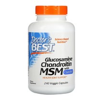 닥터스베스트 OptiMSM 글루코사민 콘드로이틴 MSM 240정