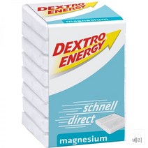 독일 Dextro Energy Traubenzucker mit Magnesium 덱스트로 에너지 마그네슘 포도당 46g 6팩
